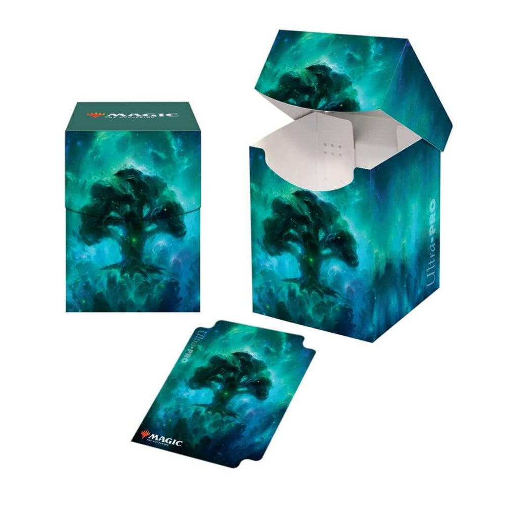 ULTRA PRO Magic: The Gathering - DECK BOX - PRO 100+ Celestial Lands - Forest