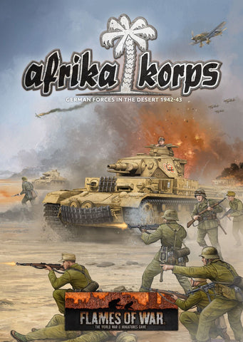 FLAMES OF WAR AFRIKA KORPS ARMY BOOK (48PG)