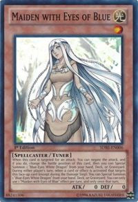 Maiden with Eyes of Blue [Structure Deck: Saga of Blue-Eyes White Dragon] [SDBE-EN006]