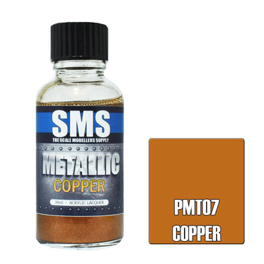 PMT07 Metallic Acrylic Lacquer COPPER 30ml