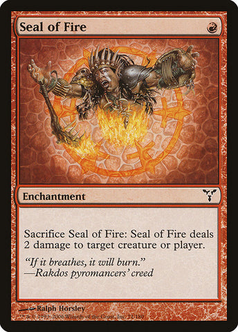 Seal of Fire [Dissension]