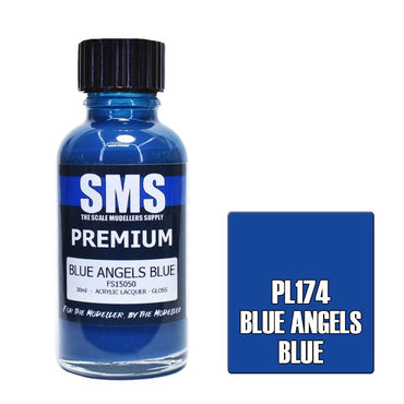 PL174 Premium Acrylic Lacquer BLUE ANGELS BLUE 30ml