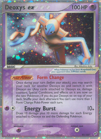 Deoxys ex (97/107) [EX: Deoxys]