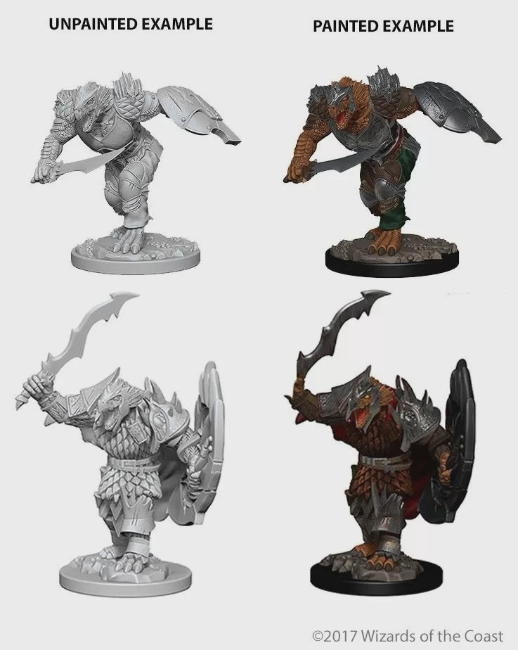 D&D Nolzurs Marvelous Unpainted Minis Dragonborn Male Fighter