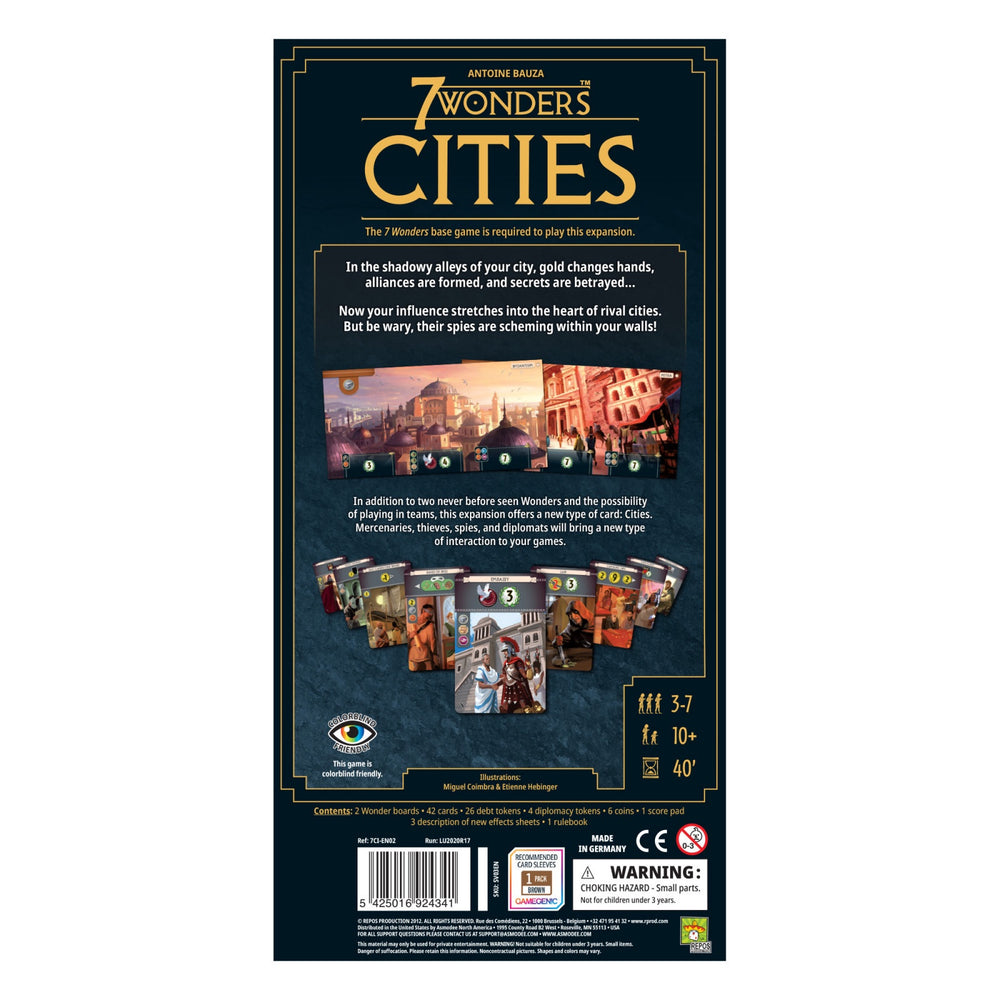 7 Wonders (Second Edition): Cities