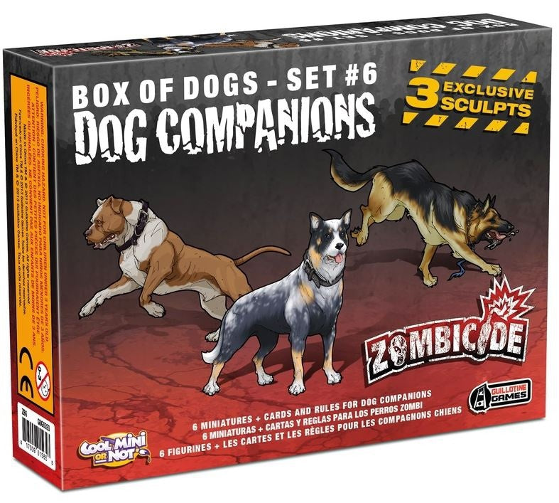 Zombicide Companion Dogs Box Set 6