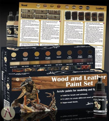 Scale 75 Scalecolor Wood and Leather Paint Set