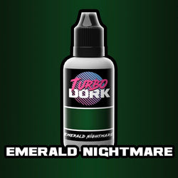 Turbo Dork Emerald Nightmare Metallic Acrylic Paint 20ml Bottle