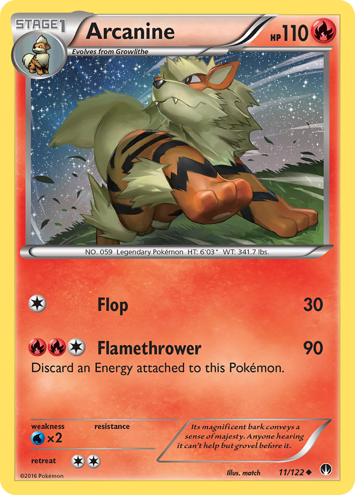 Arcanine (11/122) [XY: BREAKpoint]