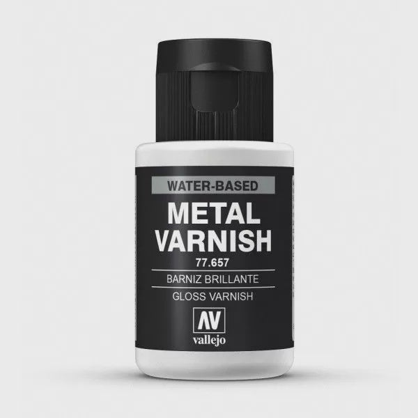 Vallejo Gloss Metal Varnish 32ml AV77657