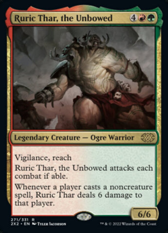 Ruric Thar, the Unbowed [Double Masters 2022]