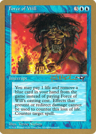 Force of Will - 1997 Paul McCabe (ALL) [World Championship Decks 1997]