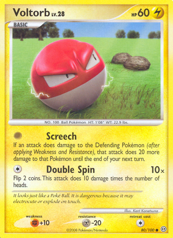 Voltorb (80/100) [Diamond & Pearl: Stormfront]