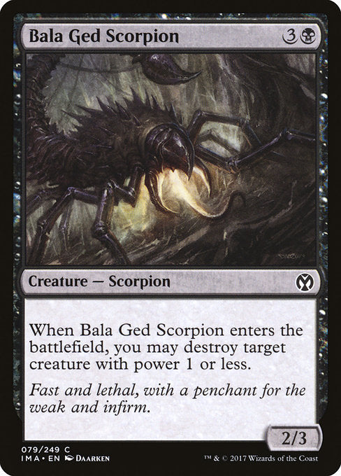 Bala Ged Scorpion [Iconic Masters]