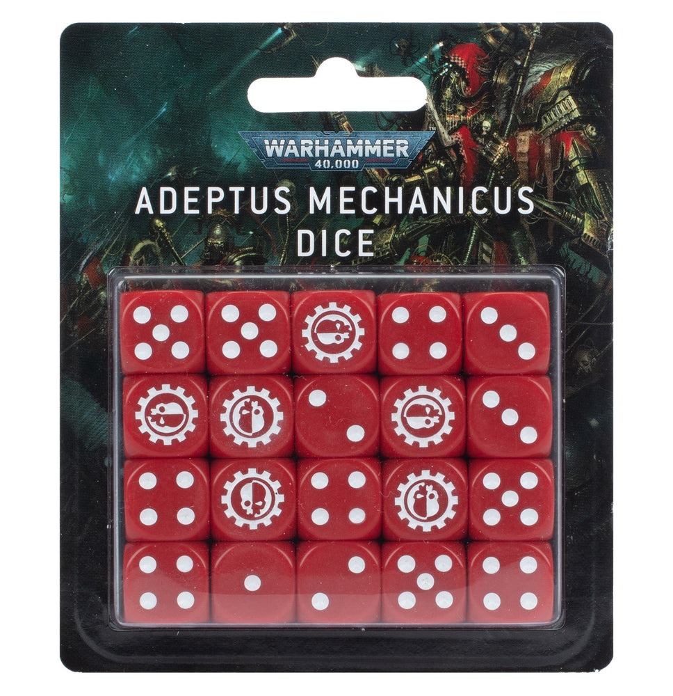 59-07 WARHAMMER 40000: ADEPTUS MECHANICUS DICE