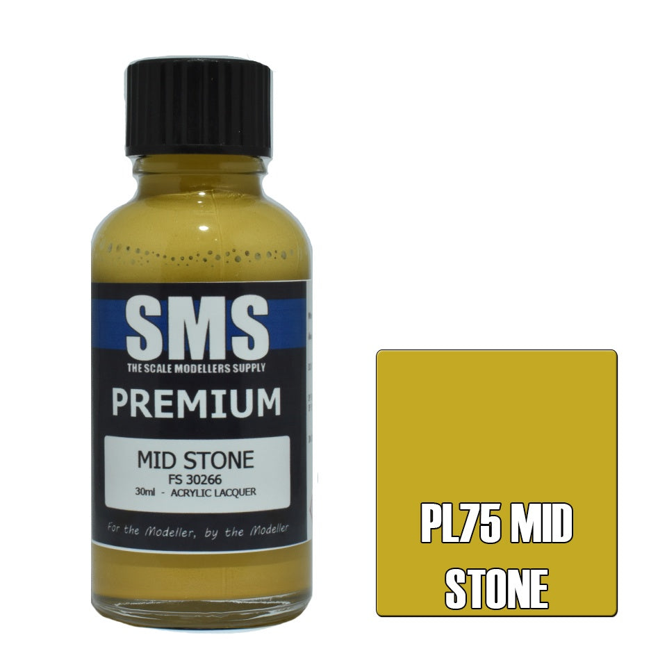 PL75 Premium Acrylic Lacquer MID STONE 30ml