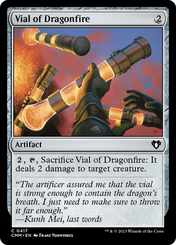 Vial of Dragonfire [Commander Masters]
