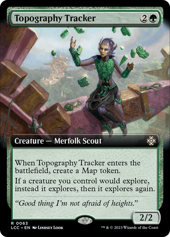 Topography Tracker (Extended Art) [The Lost Caverns of Ixalan Commander]