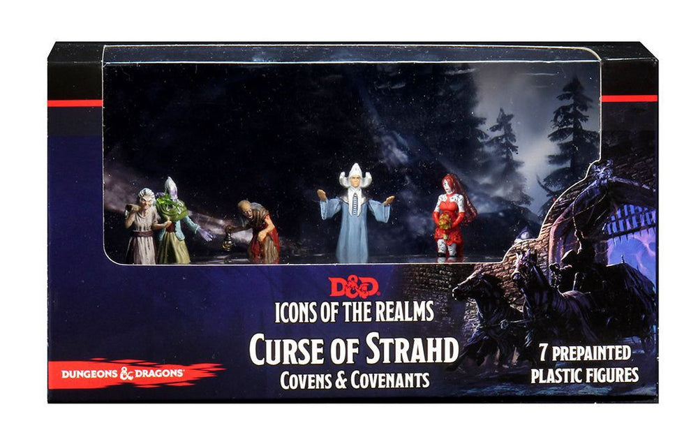 D&D Icons of the Realms Curse of Strahd Premium Box Set 1 and 2 Bundle