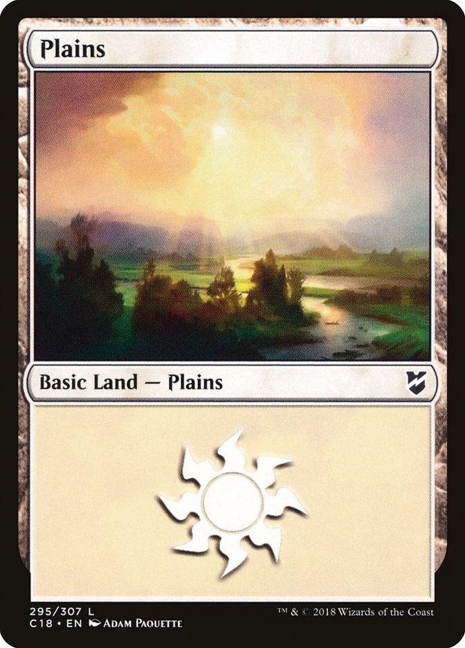 Plains (295) [Commander 2018]