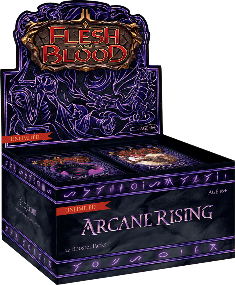 Flesh and Blood TCG Arcane Rising UNLIMITED Booster Display (24 Packets)