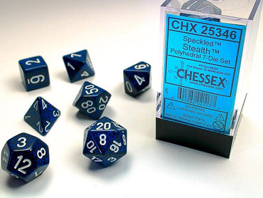 Chessex Polyhedral 7-Die Set Speckled Stealth