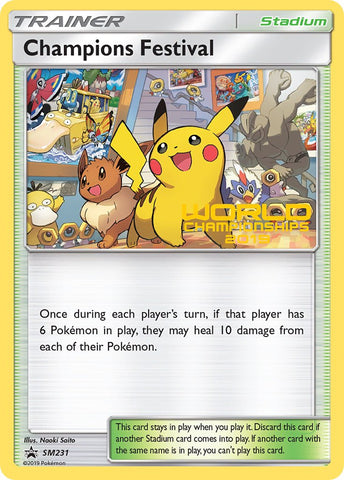 Champions Festival (SM231) (2019) [Sun & Moon: Black Star Promos]