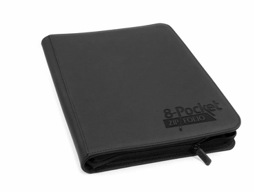 Ultimate Guard 8-Pocket ZipFolio XenoSkin Black Folder