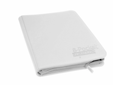 Ultimate Guard 8-Pocket ZipFolio XenoSkin White Folder