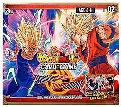 Dragon Ball Super Card Game Themed Booster World Martial Arts Tournament Box