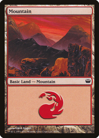 Mountain [Duel Decks: Knights vs. Dragons]