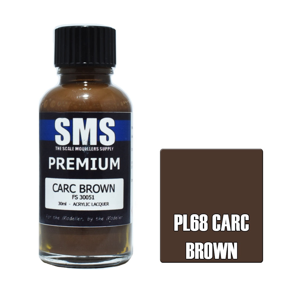 PL68 Premium Acrylic Lacquer CARC BROWN 30ml