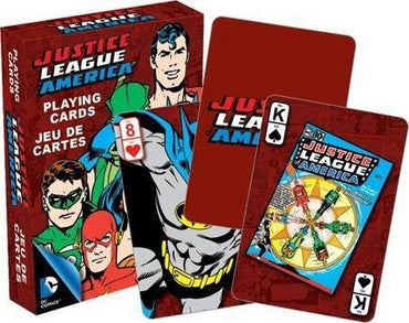 DC Comics Retro Justice League Playing Cards