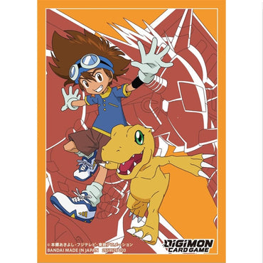 Digimon Card game: Official Sleeve 2023 – Tai & Agumon