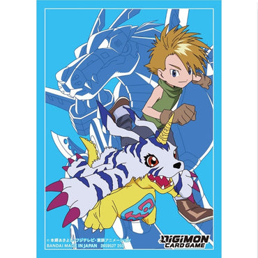 Digimon Card game: Official Sleeve 2023 – Gabumon & Matt