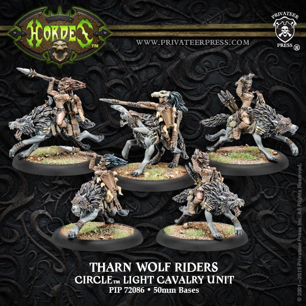Orboros Tharn Wolf Riders Unit