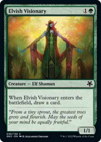 Elvish Visionary [Game Night: Free-for-All]