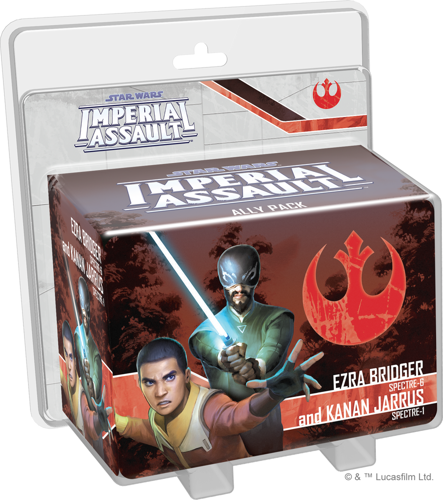 Star Wars Imperial Assault - Ezra Bridger & Kanan Jarrus Ally Pack