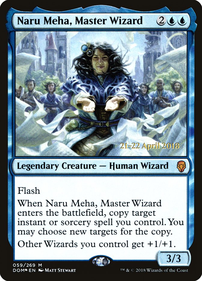 Naru Meha, Master Wizard [Dominaria Prerelease Promos]