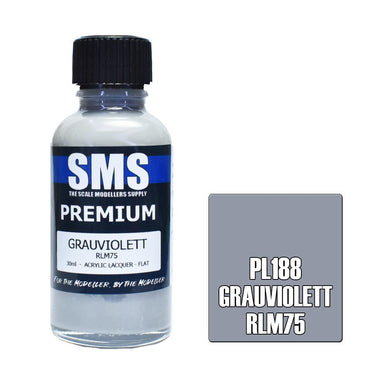 PL188 Premium Acrylic Lacquer GRAUVIOLETT RLM75 30ml