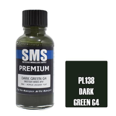 PL138 Premium Acrylic Lacquer DARK GREEN - G4 30ml