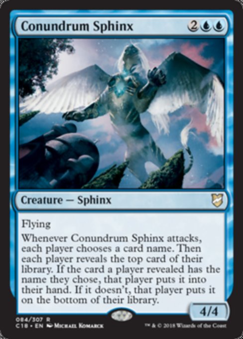 Conundrum Sphinx [Commander 2018]