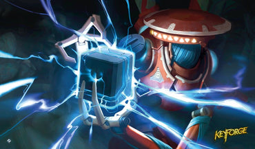 KeyForge Call of the Archons! Positron Bolt Playmat
