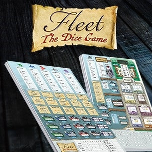 Fleet: The Dice Game 2nd Edition Score Pad
