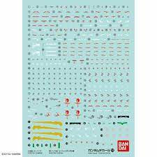 Gundam Decal 112 RG 1/144 Unicorn Gundam