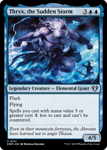 Thryx, the Sudden Storm [Commander Masters]
