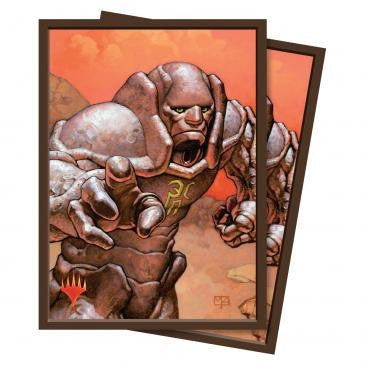 Ultra Pro 100ct Standard Deck Protector Sleeves for MTG Karn, Silver Golem