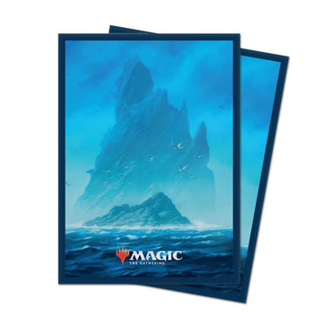 ULTRA PRO Magic: The Gathering - DECK PROTECTOR- Unstable Land Art -Island 100ct