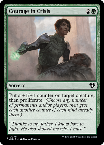 Courage in Crisis [Commander Masters]