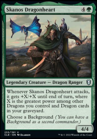 Skanos Dragonheart [Commander Legends: Battle for Baldur's Gate]